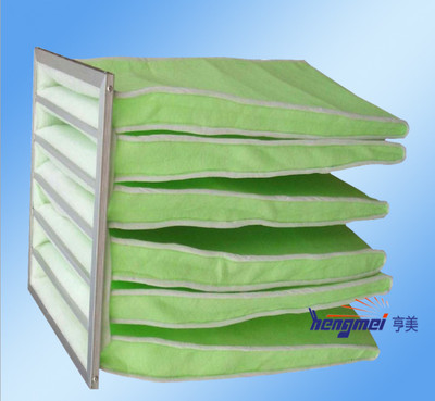 【昆山亨美凈化 初效無(wú)紡布袋式過(guò)濾器】?jī)r(jià)格_廠(chǎng)家_圖片
